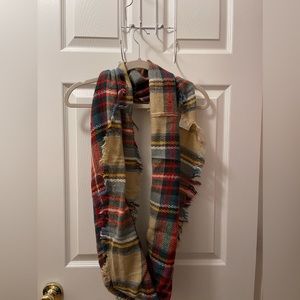 scarf flannel beige